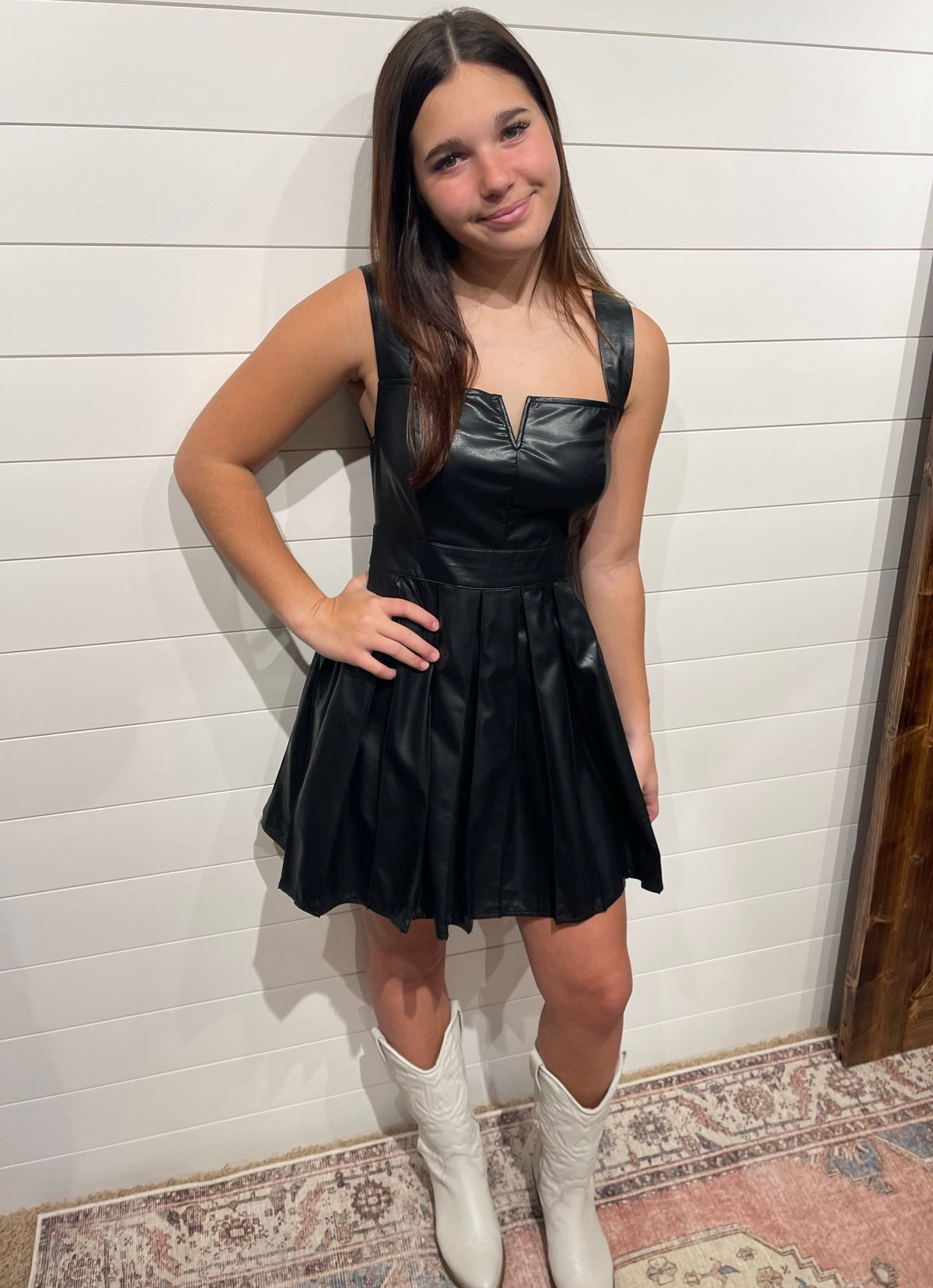Festival Leather Dress | Hen Scratch & Co. Festival Leather Dress | Hen Scratch & Co.