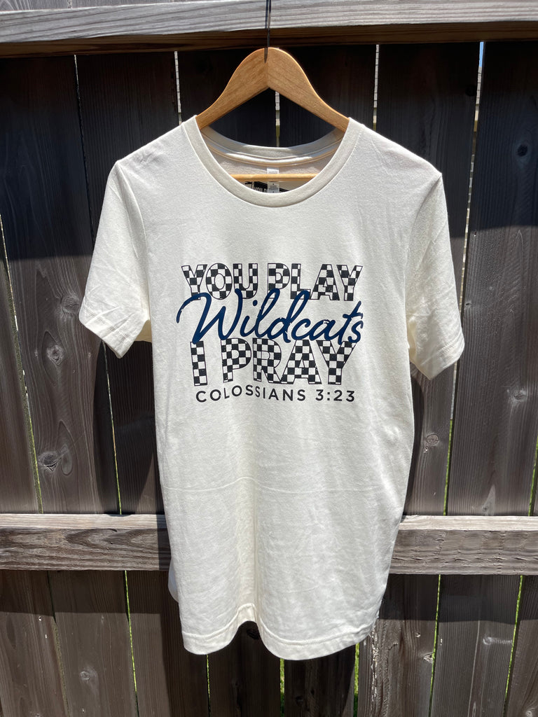 YPIP Custom Checker T-Shirt - Wildcats