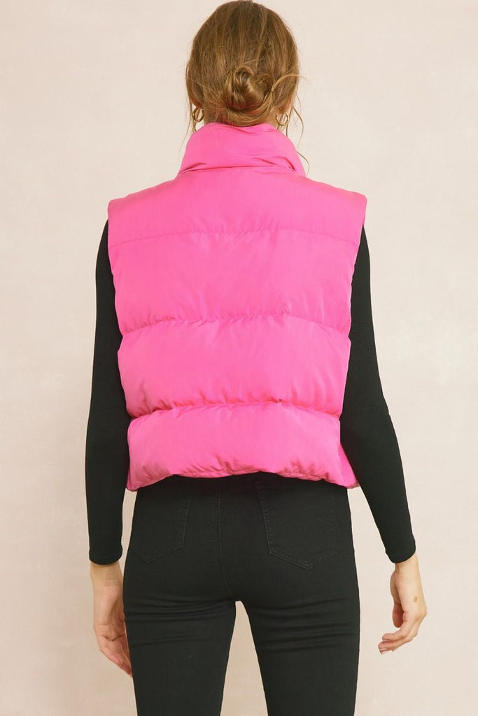 Pinky Puff Vest
