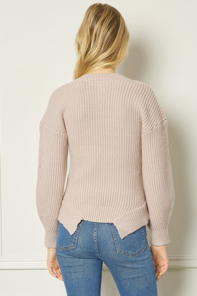 Lovely Latte Sweater